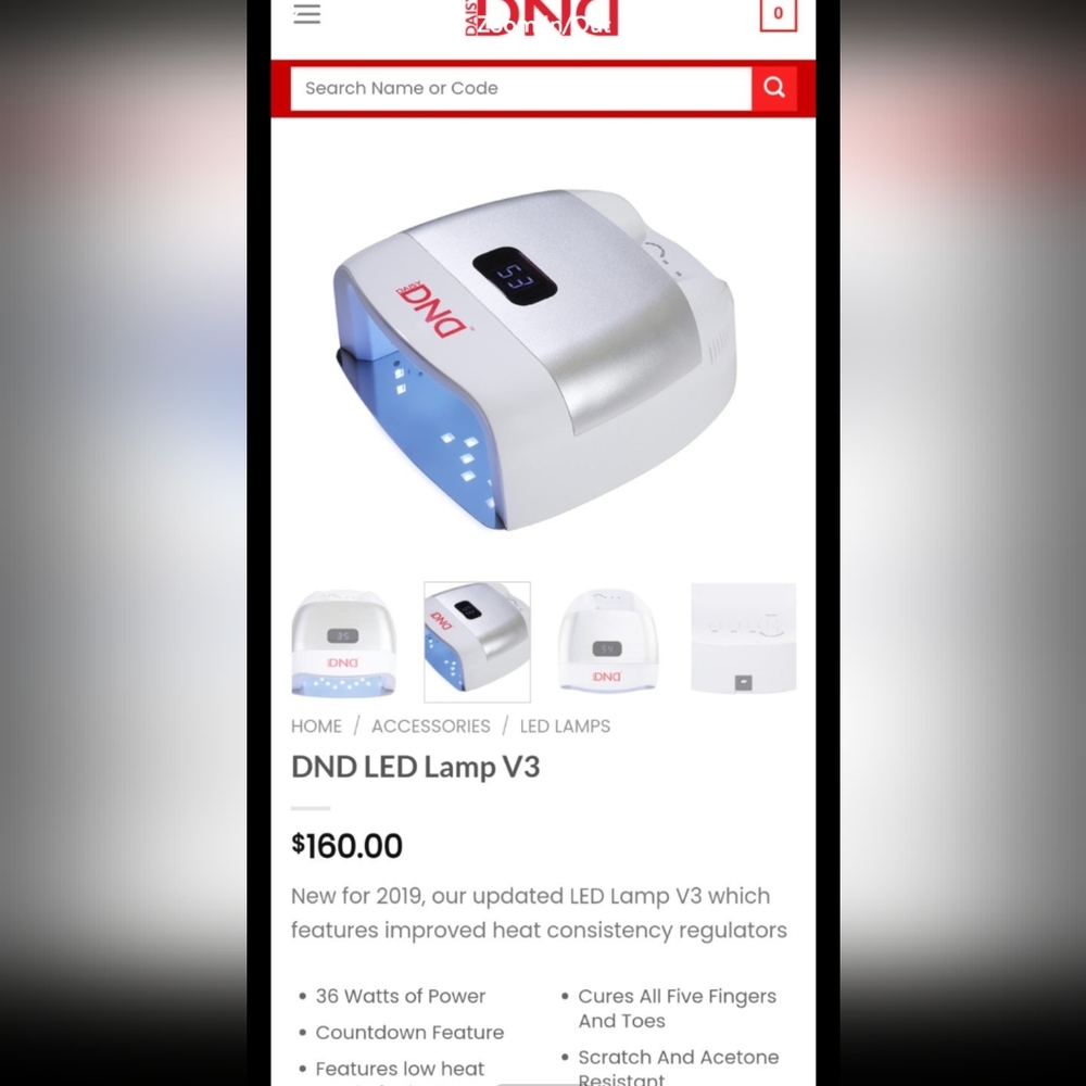 DND LED/UV LAMP!